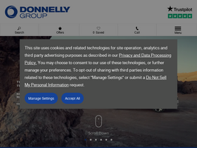 'donnellygroup.co.uk' screenshot