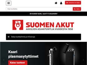 'suomenakut.fi' screenshot