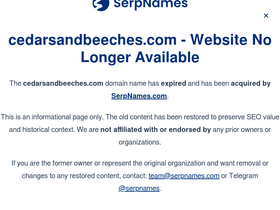 cedarsandbeeches.com