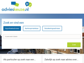 'advieskeuze.nl' screenshot