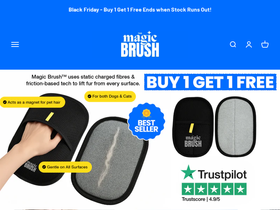 Magicbrushofficial website screenshot