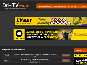 'drhtv.com.pl' screenshot