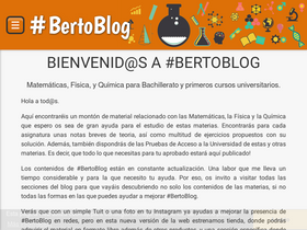 'bertoblog.com' screenshot