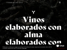 tierrasdeuva.mx homepage screenshot