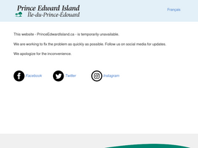 'princeedwardisland.ca' screenshot