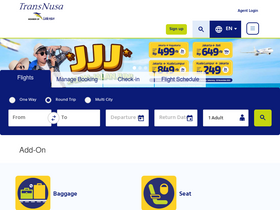 'transnusa.co.id' screenshot
