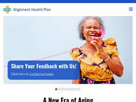'alignmenthealthplan.com' screenshot