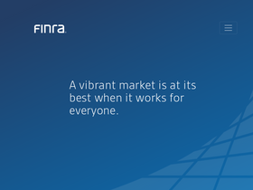 'finra.org' screenshot