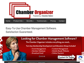 'chamberorganizer.com' screenshot