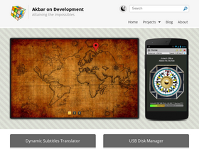 'syedgakbar.com' screenshot