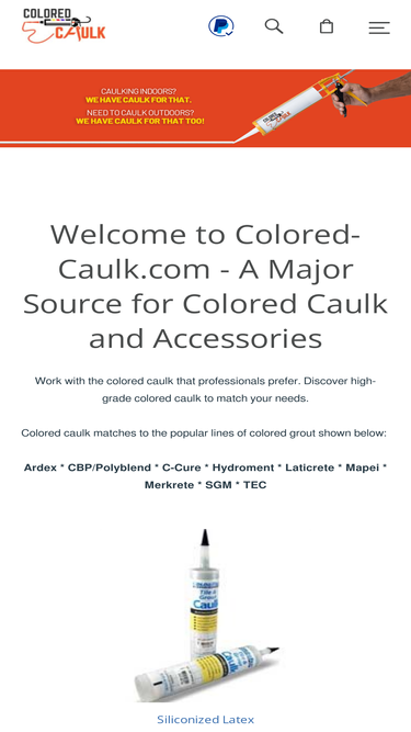 colored-caulk.com