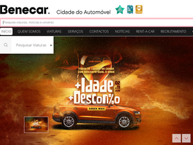 'benecar.pt' screenshot