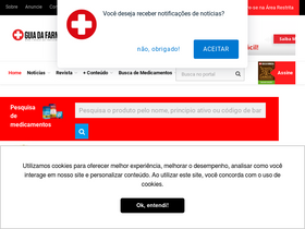 'guiadafarmacia.com.br' screenshot