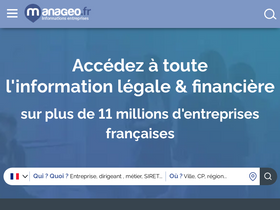 'checknbiz.manageo.fr' screenshot