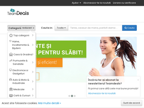 'teamdeals.ro' screenshot
