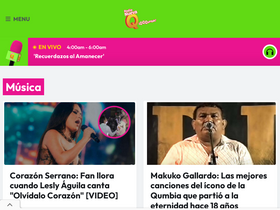 'radionuevaq.pe' screenshot