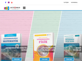 'antrenmanyayincilik.com' screenshot