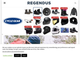 'regendus.com' screenshot