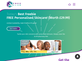 'freeclub.co.uk' screenshot
