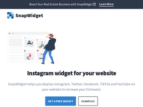 'snapwidget.com' screenshot