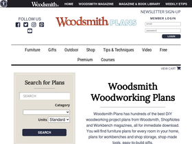 'woodsmithplans.com' screenshot