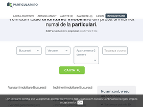 'anunturiparticulari.ro' screenshot