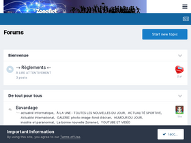 'zonenet.ca' screenshot