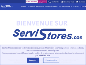 'servistores.com' screenshot