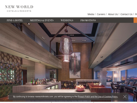 'newworldhotels.com' screenshot