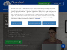 'dipendentincloud.it' screenshot