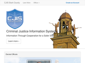 'starkcjis.org' screenshot