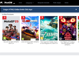 'nesgm.net' screenshot