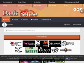 'darkstone.es' screenshot