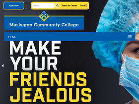 'muskegoncc.edu' screenshot