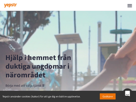 'yepstr.com' screenshot