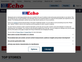 'echo-news.co.uk' screenshot