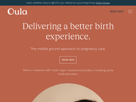 'oulahealth.com' screenshot