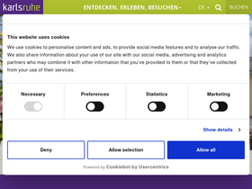 'karlsruhe-erleben.de' screenshot
