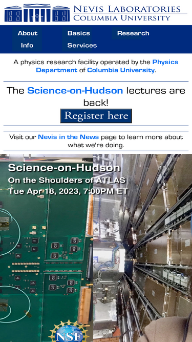 nevis.columbia.edu