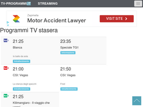 'tv-programmi.it' screenshot