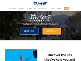 'summit.org' screenshot
