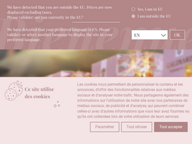 'galimard.com' screenshot
