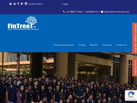 'fintreeindia.com' screenshot