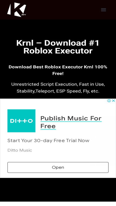 KRNL — Download #1 Roblox Executor!