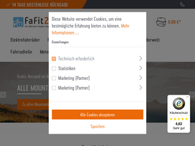 'fafit24.de' screenshot
