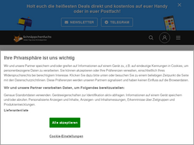 'schnaeppchenfuchs.com' screenshot