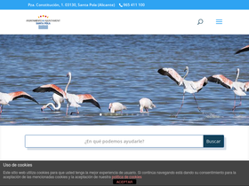'santapola.es' screenshot