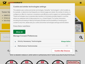'leserservice.de' screenshot