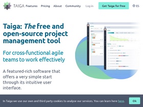 'taiga.io' screenshot