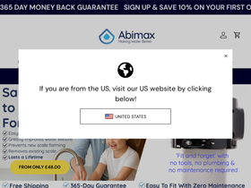 abimax.co.uk homepage screenshot
